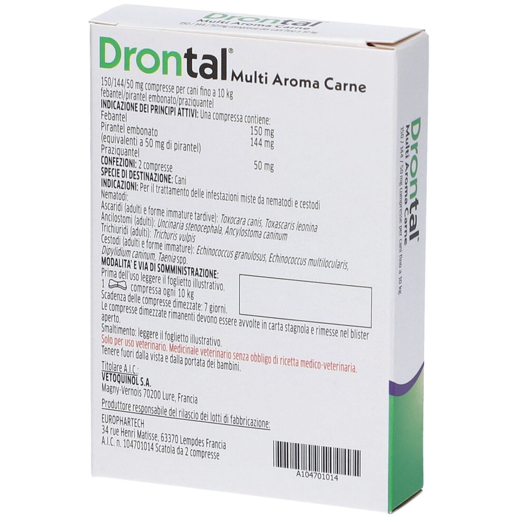 DRONTAL Cane fino a 10 kg