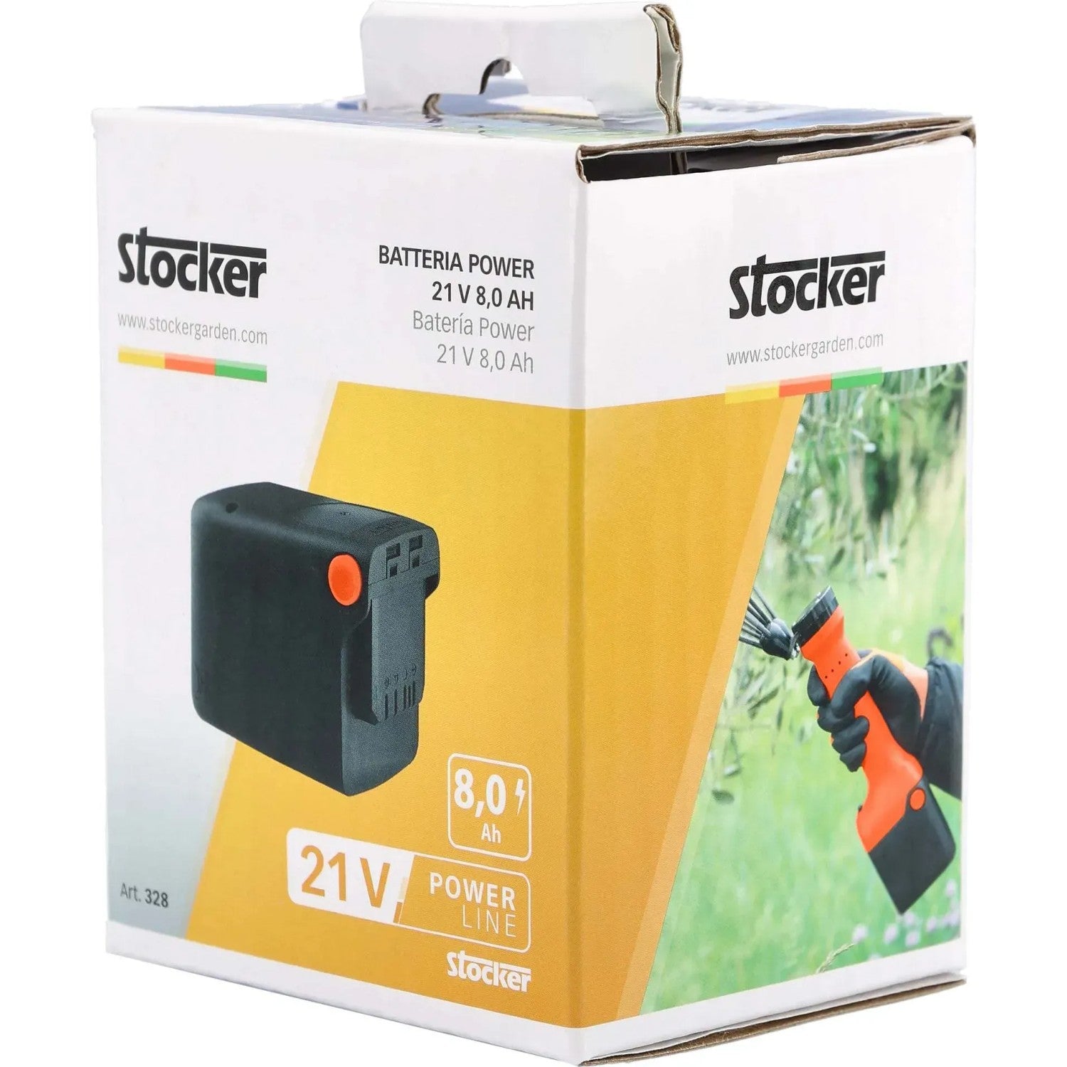 STOCKER GEYSER BATTERIA POWER 21 V 8 AH