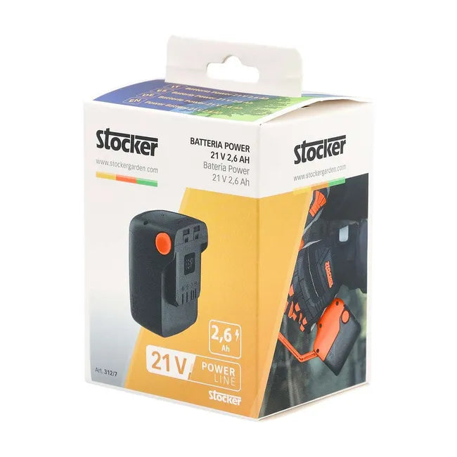 STOCKER GEYSER BATTERIA POWER 21 V 2,6 AH